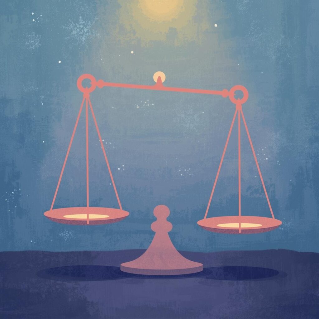 dessin d'une balance