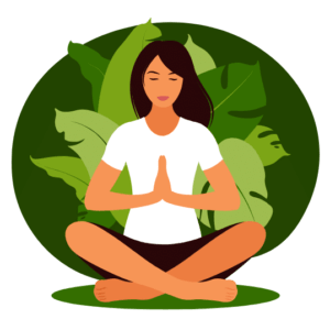 femme en méditation